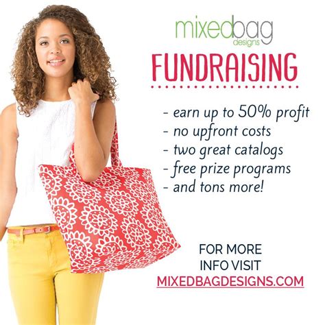 mixed bag fundraiser website.